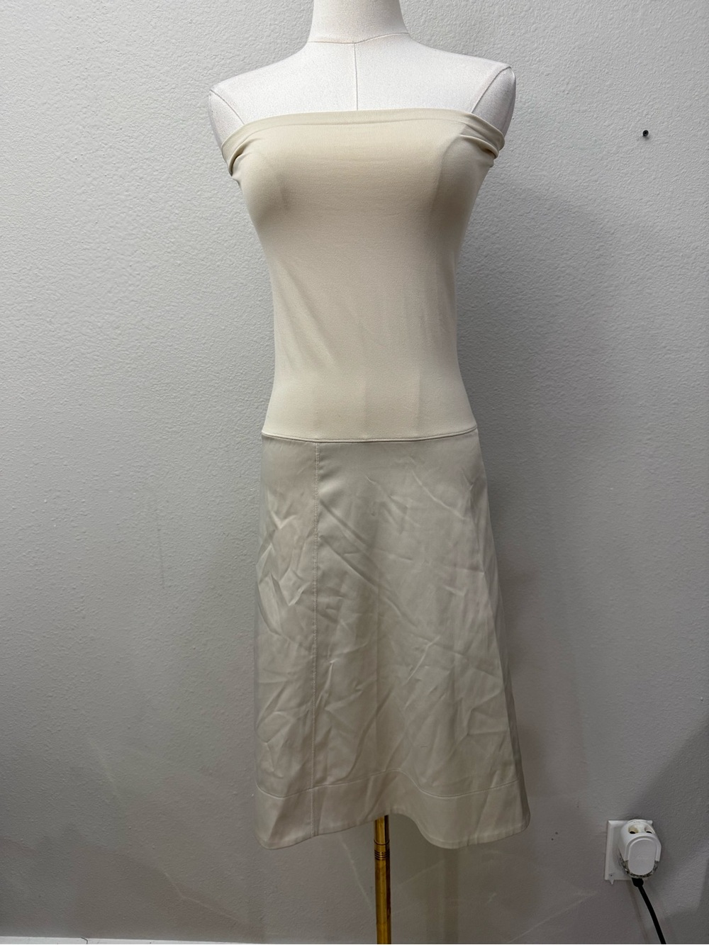 Wolford Tube Dress Cream sz 4